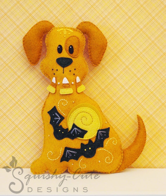 animals stuffed sewing tutorial Dog Pattern Pattern Felt Sewing Stuffed Animal Plushie