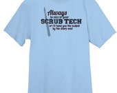 scrub tech t shirts