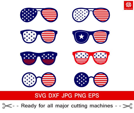 Free Free American Flag Glasses Svg 404 SVG PNG EPS DXF File