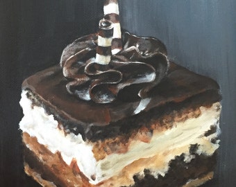 Cake Painting (print) 8x10