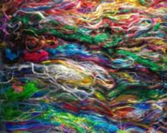 Recycled Sari Fiber Batt