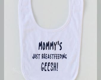 Mommy's Baby Bib - Baby Bibs - Breastfeed -Baby