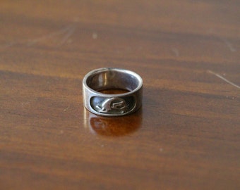 Sterling Silver Kokopelli Band Ring