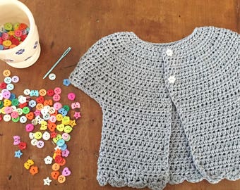 Cotton sleeveless sweater