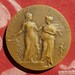 Antique French Republique Francaise Ministère de l'Agriculture Bronze Medal-Concours Central Hippique PARIS 1913