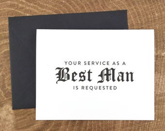 asking best man etsy