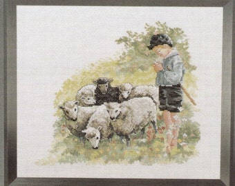 Oehlenschlager Collection Cross Stitch Pattern. Little Sheep Herder. 76610.