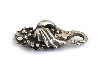 Chupacabra Interlocking Sterling Silver Clasp for Necklaces