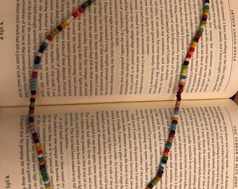 Rainbow wrap-around bracelet or necklace