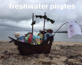 patchwork pirate doll