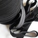 Black Fold Over Elastic, 5/8" Width. Black FOE. 5 Yards. SFOE-3012
