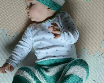 Cap-CAP and pants for baby