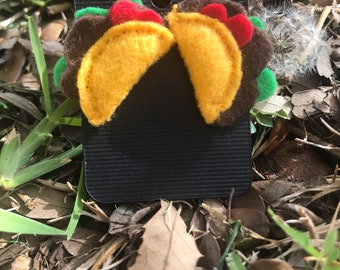 Mini Taco Earrings