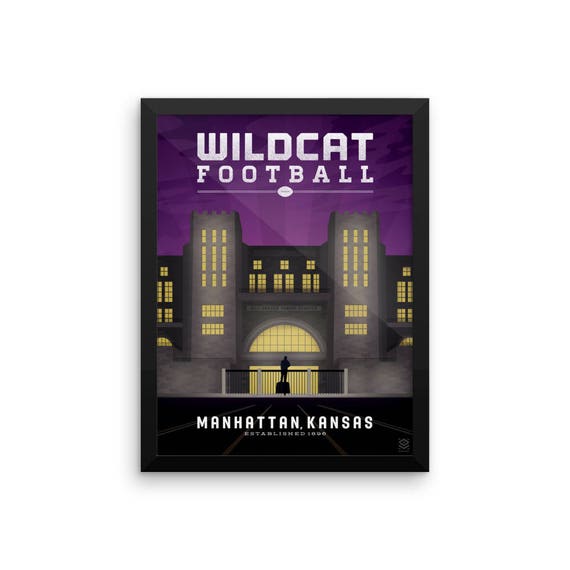 Wildcat Football Framed Print