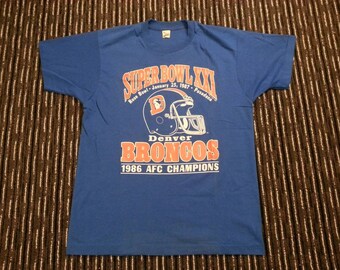 1987 Denver Broncos Super Bowl graphic shirt!!
