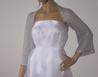 Bridal Shrug, Wedding Bolero, Bridal Cover Up, Evening Shrug, Bridal Sweater