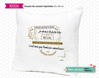 Pillow cover - it's me who fell in love