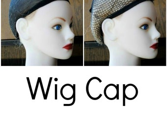 Wig Cap | Black Netted | Hair Cap