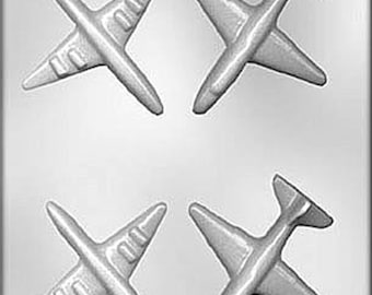 Airplane chocolate, mint. candy. or soap mold cake decorations