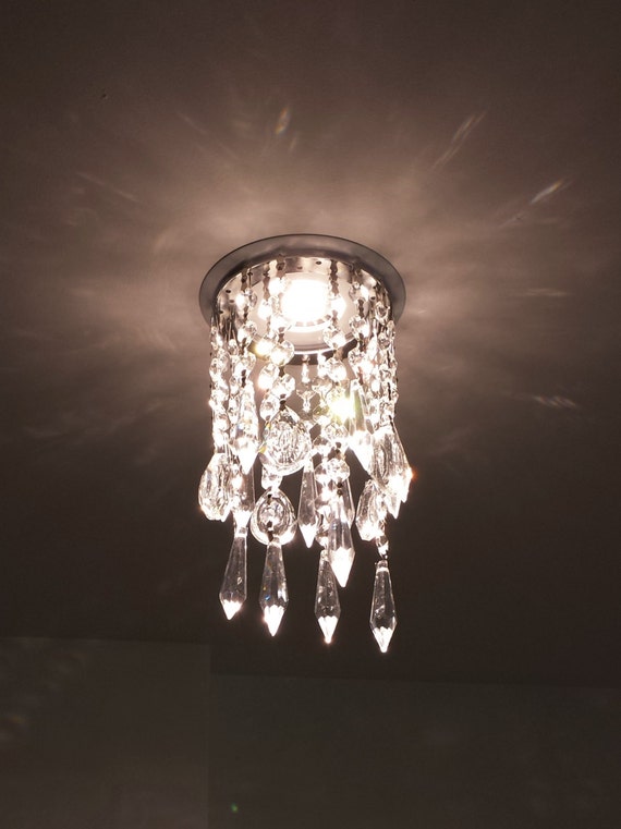 Items Similar To Celine Luxe Crystal Mini Clip On Magnet Items Similar To Celine Luxe Crystal Mini Clip On Magnet Chandelier For Recessed Lighting Light