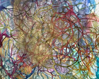 Dendrite 28 watercolor