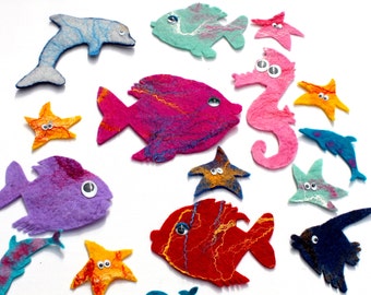 Fish, 10 x, the marine Party, underwater Party