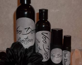 All natural Body lotion *Voo Doo* a heady sultry scent Woodsy with a hint of cherry 8oz bottle-matching perfume available-Vegan, BoHo