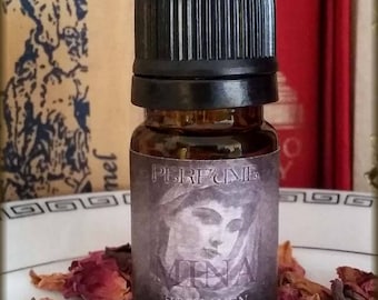 MINA Vampire Perfume Oil / inspired by Dracula Perfume / Vegan Perfume oil / Dark Rose musk scent