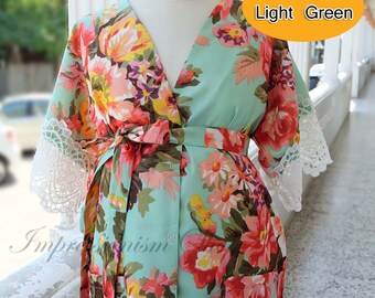 Maternity Hospital Gown, Snaps down Front and Back gown delivery Maternity Robe, breastfeeding, Robe Pregnant, Labor Gown, Delivery gown