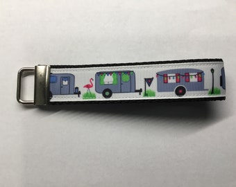Teardrop Camper Fob Keychain