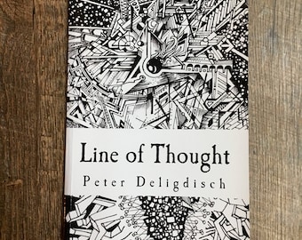 Line of Thought by Peter Deligdisch, Peter Draws, Abstract Art Drawings, Coloring Book, Art Book, Drawing Inspiration