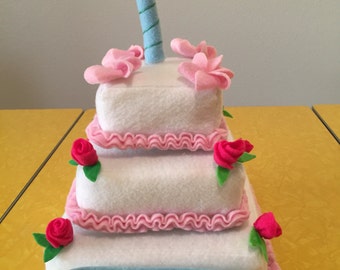 Deluxe Felt Cake Decorating Set 18 pieces