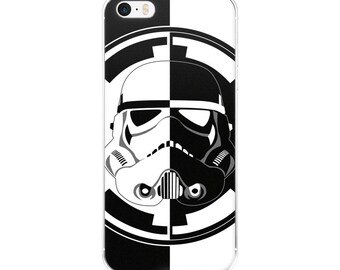B&W Trooper Logo iPhone Case