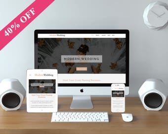 FlexTheme Wedding WordPress Theme - Responsive Wedding & Event Planing Template