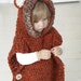 CROCHET PATTERN fox hooded chunky poncho Max (toddler/child/adult sizes)