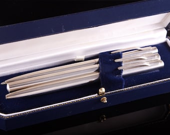 German Schmidt silver pen set
