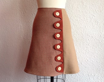 Becca asymmetrical a-line skirt Sz 0