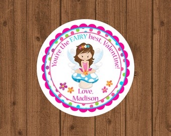 Fairy Best, Fairy Valentine Tag, You're The Fairy Best, Fairy Princess Valentine Tag, Girls Valentine Tag, School Valentine, Fairy, School