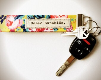 Liberty of London Words Matter Key Fob