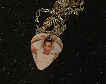 Miley Cyrus Guitar Pick Necklace
