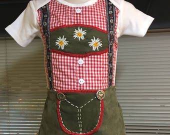 Bavarian Edelweiss Lederhosen