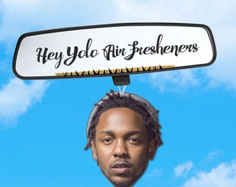 Kendrick Lamar Air Freshener - Air Freshener - Fresh Scents - Hip Hop Head