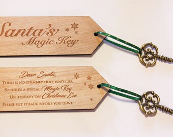Santa's Magic Key. Father Christmas Key. Santa Key. Magic Key. Christmas Eve Key.