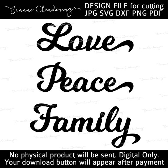Free Free 135 Peace Love Family Svg SVG PNG EPS DXF File