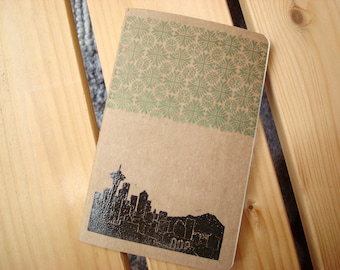 Seattle skyline Moleskine Cahier Notebook
