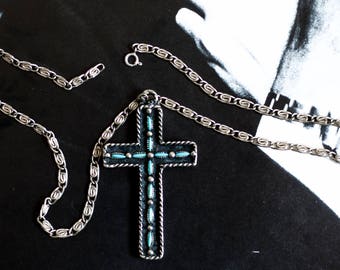 Southwestern Turquoise Cross