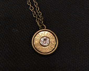 Bullet Charm Necklace