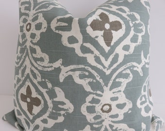 Teal light taupe Pillow covers, Aqua pillow covers, Pillows, Decorative Pillows, Bed Pillows, Accent Pillow