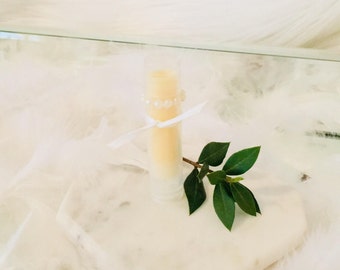 Moisturizing Lip Balm with Sweet Orange Essential Oil