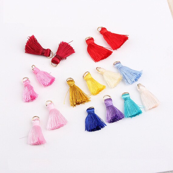 Mini Tassels DIY Craft Supplies Jewelry tassels Chunky tassel